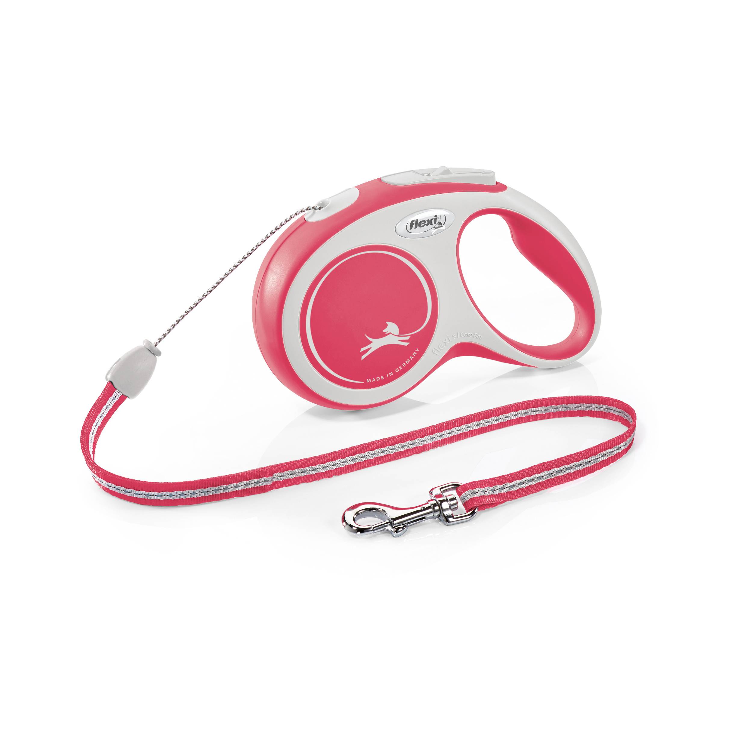 flexi_New_Comfort_S_Cord_8m_red