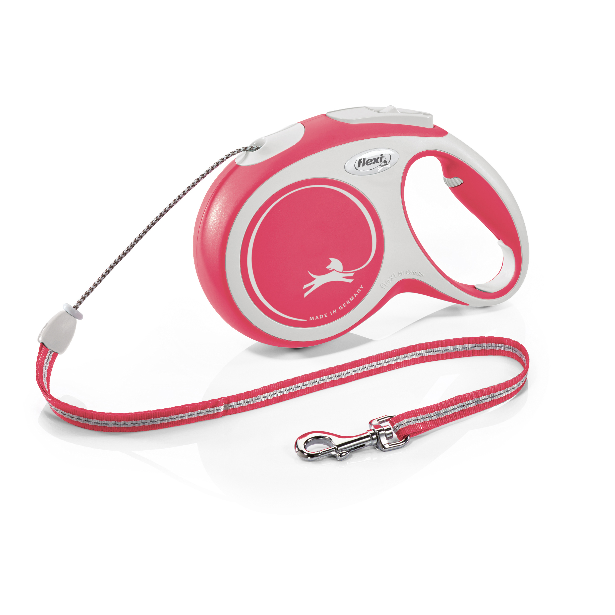 flexi_New_Comfort_M_Cord_8m_red