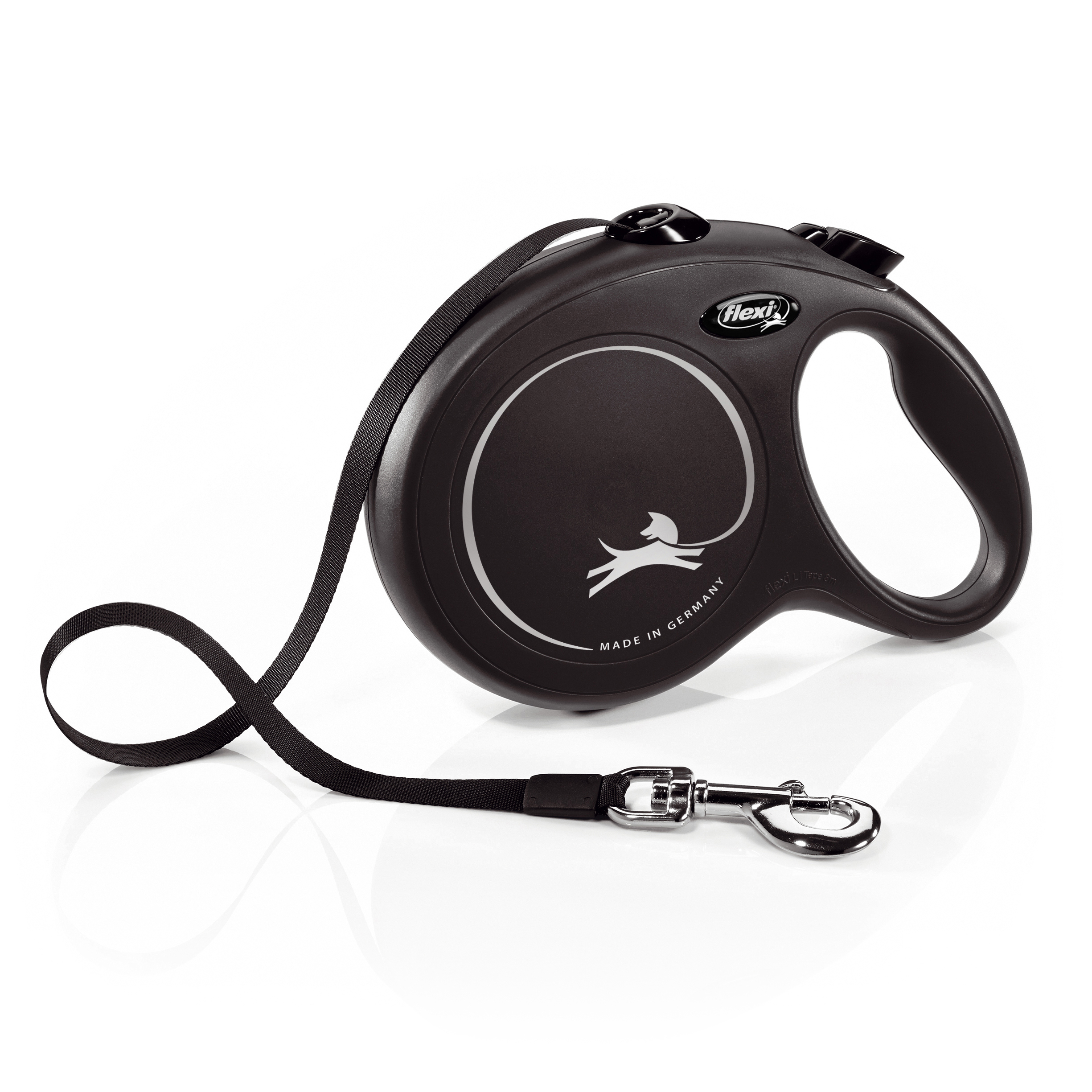 flexi_New_Classic_L_Tape_8m_black